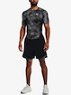 Tričko Under Armour UA HG Armour Prtd Comp SS-BLK