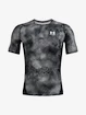 Tričko Under Armour UA HG Armour Prtd Comp SS-BLK