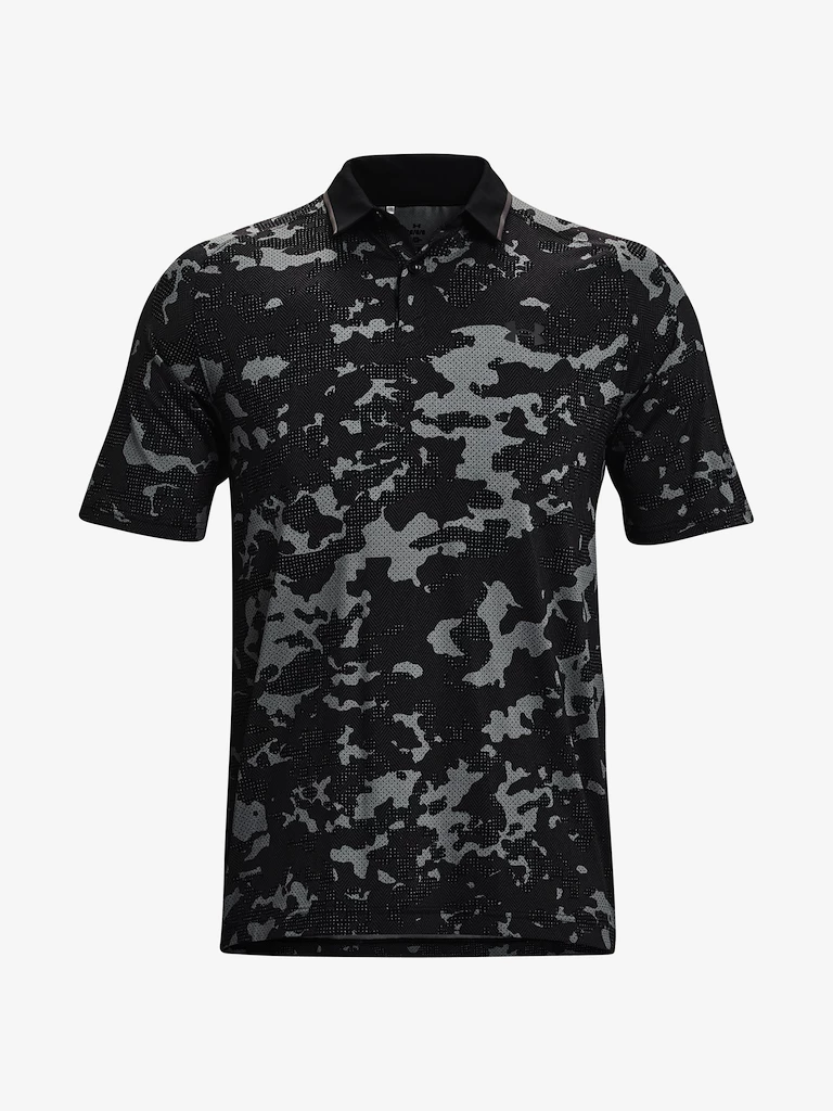 Tričko Under Armour UA Iso-Chill Charged Camo P-BLK
