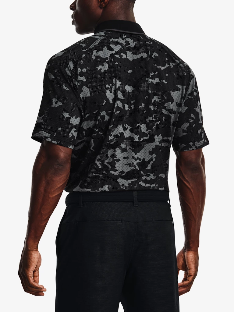 Tričko Under Armour UA Iso-Chill Charged Camo P-BLK