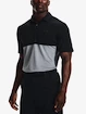Tričko Under Armour UA Performance Blocked Polo-BLK