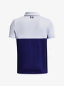 Tričko Under Armour UA Performance Blocked Polo-BLU