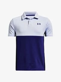 Tričko Under Armour UA Performance Blocked Polo-BLU