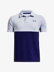 Tričko Under Armour UA Performance Blocked Polo-BLU