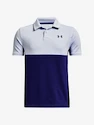 Tričko Under Armour UA Performance Blocked Polo-BLU