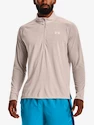 Tričko Under Armour UA STREAKER HALF ZIP-GRY
