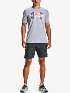 Tričko Under Armour UA TRAINING OVERLAY SS-GRY