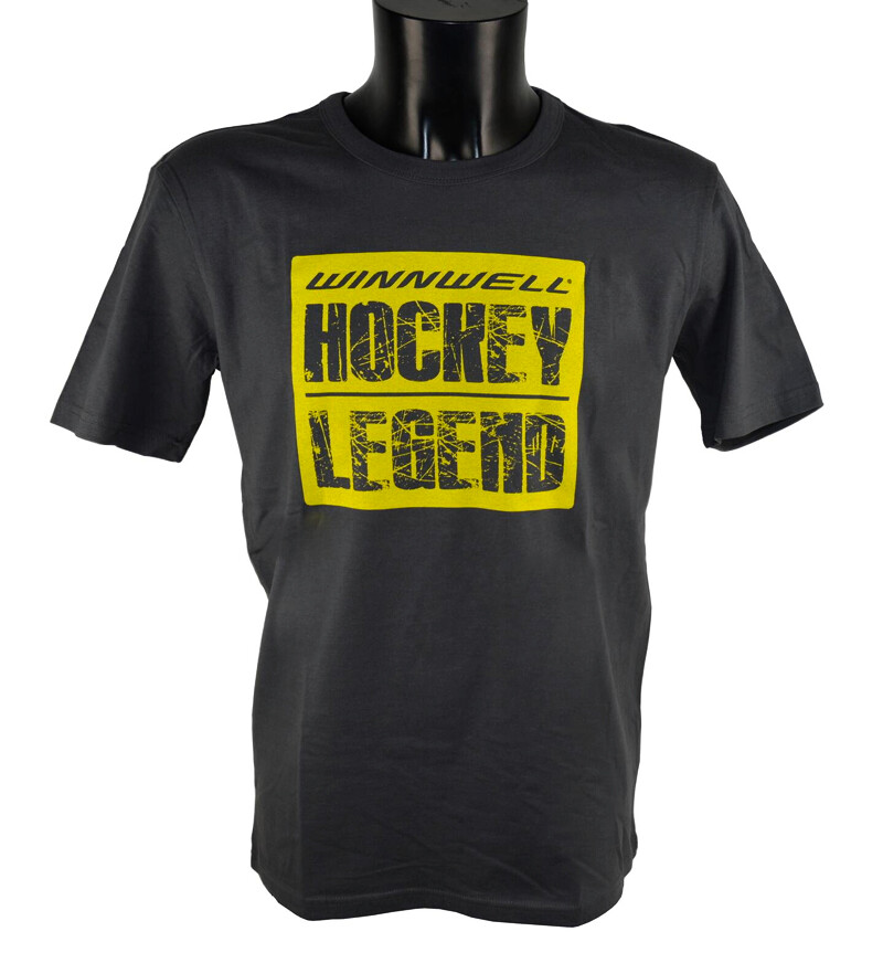 Tričko WinnWell  Hockey Legend Grey L - thumb (1)