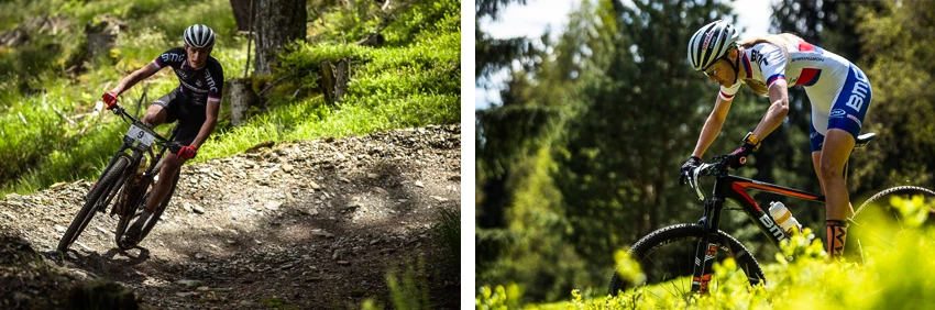 Cyklisté na kolech BMC Switzerland