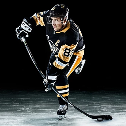 Sidney Crosby ve výstroji CCM Ribcor