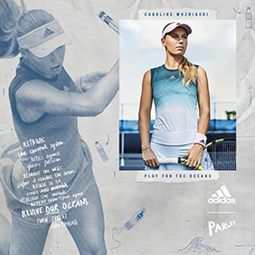 Caroline Wozniacki jako tvář Play for the Oceans