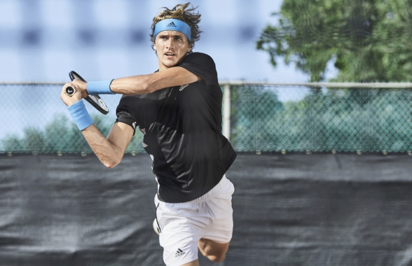 Alexander Zverev v kolekci tenisového oblečení adidas Paris