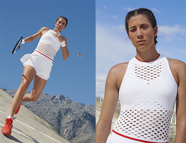 Garbiñe Muguruza v kolekci adidas London Stella McCartney