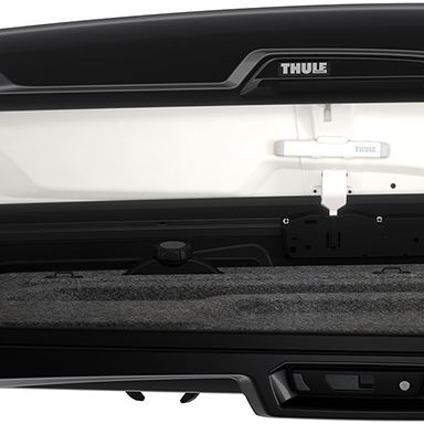 Interiér boxu Thule Vector