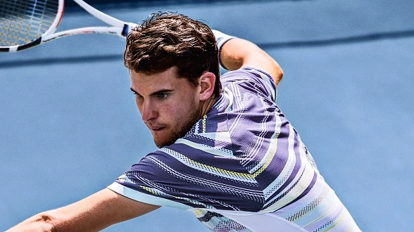 Dominic Thiem a nové oblečení adidas