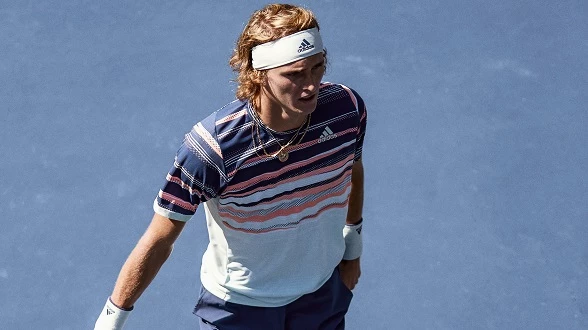 Alexander Zverev a nové oblečení adidas