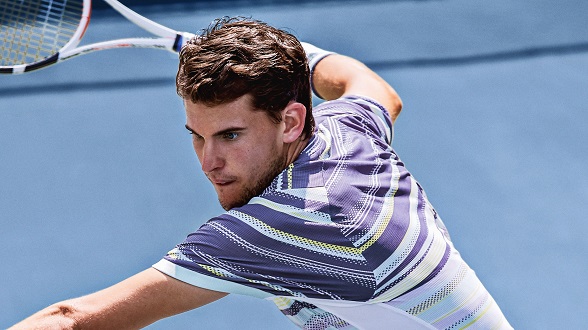 Dominic Thiem a nové oblečení adidas