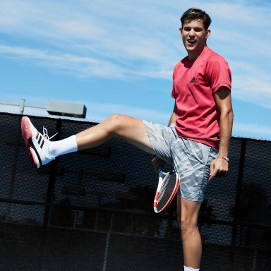 Dominic Thiem v oblečení na tenis adidas New York