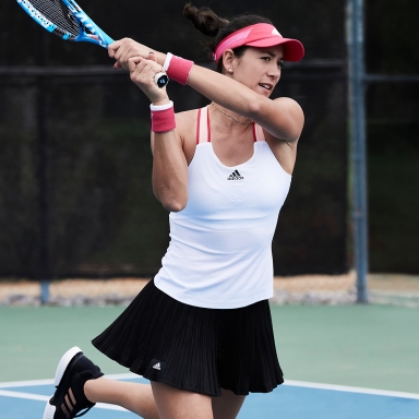 Garbiñe Muguruza v oblečení na tenis adidas New York