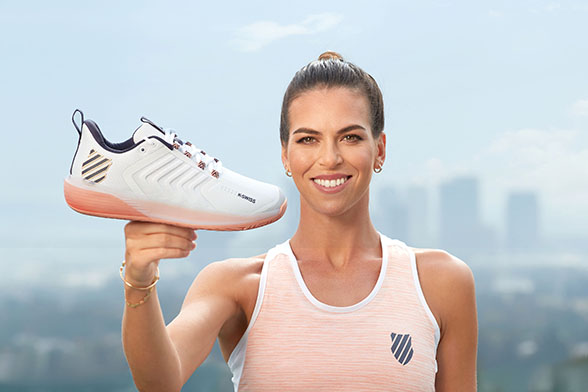 Alja Tomljanovic v jarní kolekci K-Swiss 2021