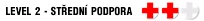 Střední stupeň podpory Level 2