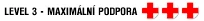 Maximální stupeň podpory Level 3