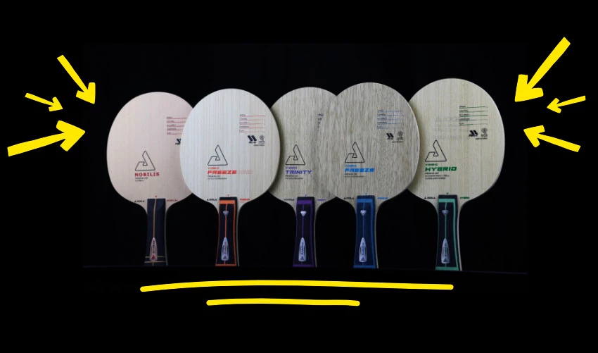 Ping pong dřevo