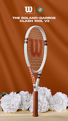 Wilson Clash 100L v2 Roland Garros 2023