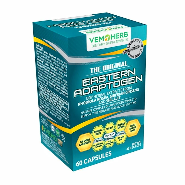 VemoHerb Eastern Adaptogen 60 kapslí