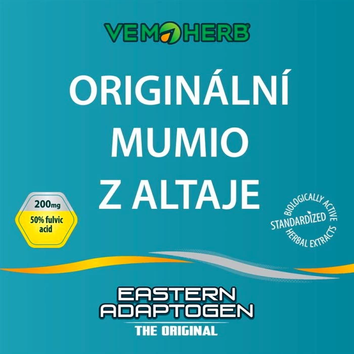 VemoHerb Eastern Adaptogen 60 kapslí