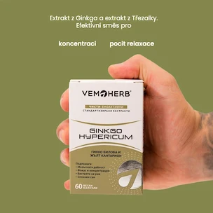 VemoHerb Ginkgo Hypericum 60 caps