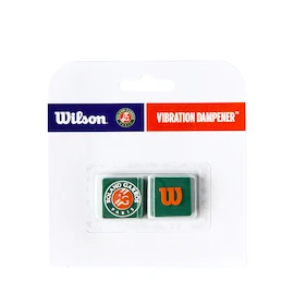 Vibrastop Wilson Dampener 2 Pack Roland Garros Green/Orange