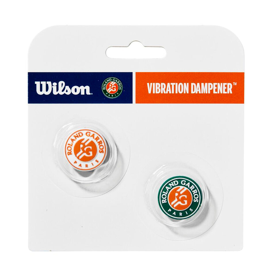 Product detail of Vibrastop Wilson  Roland Garros 2024 Dampeners Clay/Green Clay/Green