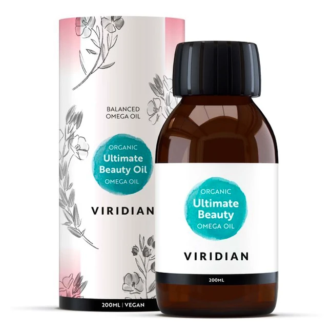 Viridian 100% Organic Beauty Oil (Olej pro péči o vzhled) 200&nbsp;ml