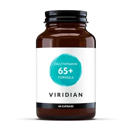 Viridian 65+ Multi (Natural multivitamín pro seniory) 60 kapslí