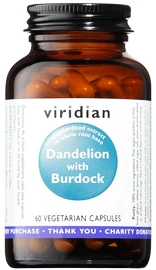 Viridian Dandelion with Burdock (Pampeliška a lopuch) 60 kapslí