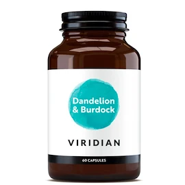 Viridian Dandelion with Burdock (Pampeliška a lopuch) 60 kapslí