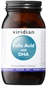 Viridian Folic Acid with DHA (Kyselina listová a DHA) 90 kapslí