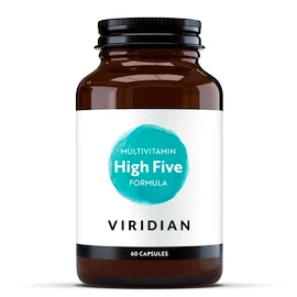 Viridian High Five Multivitamin & Mineral Formula (Natural multivitamín pro každý den) 60 kapslí