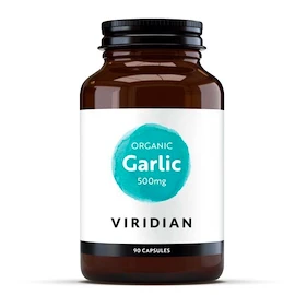 Viridian Organic Garlic 500 mg (Česnek) 90 kapslí