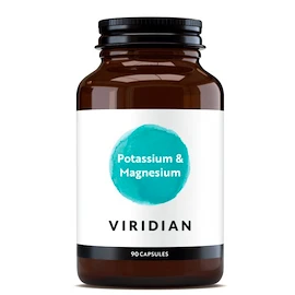 Viridian Potassium Magnesium Citrate (Draslík a hořčík) 90 kapslí