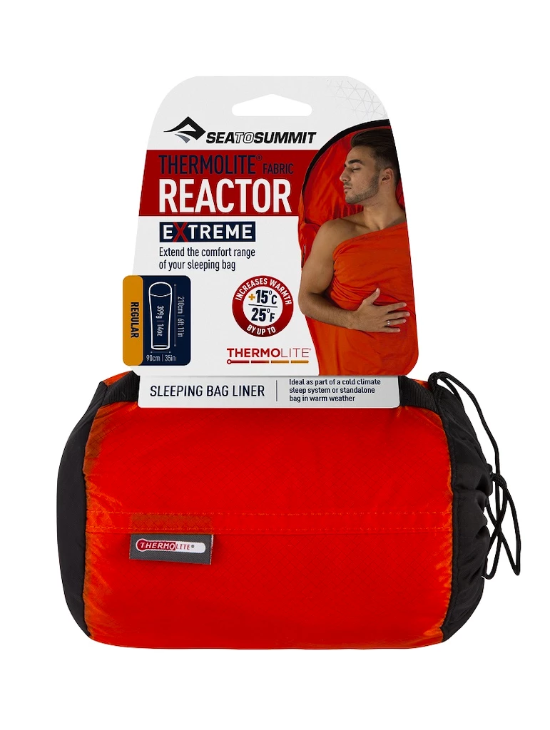 Vložka do spacího pytle Sea to summit  Reactor Extreme - Thermolite Mummy Liner