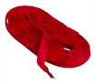 Voskované hokejové tkaničky Sportstape Solid Red Double Tracer Waxed Lace 70S Red
