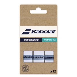 Vrchní omotávka Babolat Pro Tour 2.0 X12 White