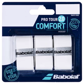 Vrchní omotávka Babolat Pro Tour 2.0 X3 White