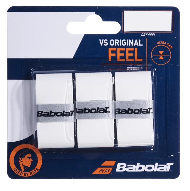 Vrchní omotávka Babolat  VS Grip Original X3 (3 Pack) White