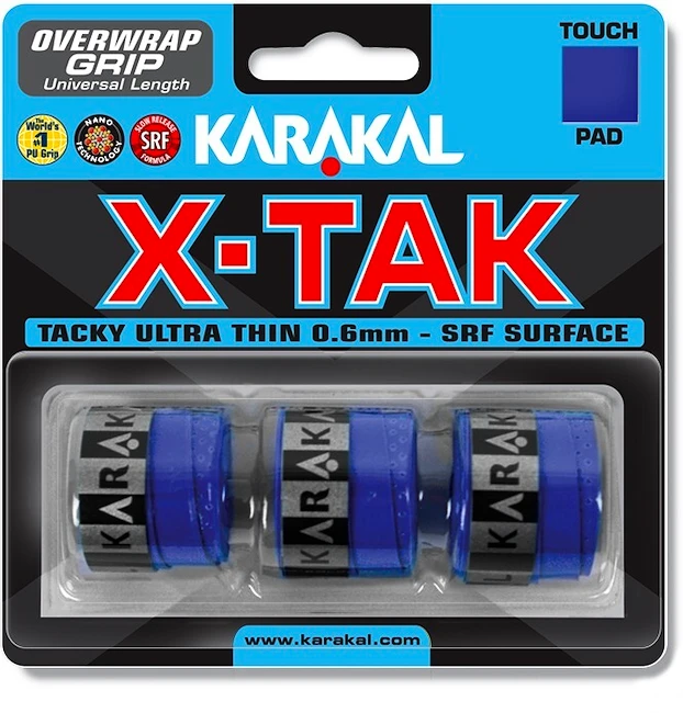 Vrchní omotávka Karakal  X-Tak Overgrip 3er Blue