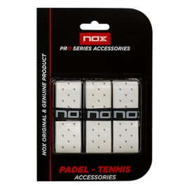 Vrchní omotávka NOX Perforated Pro Overgrip White