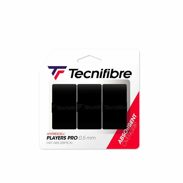 Vrchní omotávka Tecnifibre  ATP Player´s Wrap Black