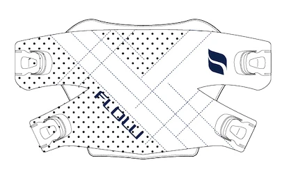 VÝPRODEJ Snowboardové vázání Flow Flite 3 White